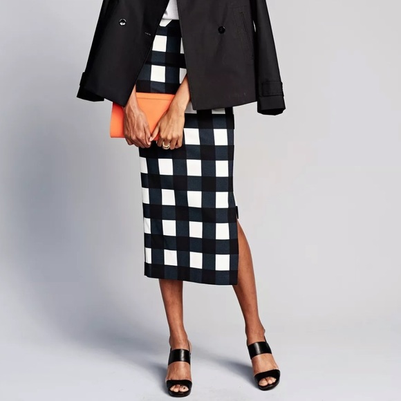 Banana Republic Dresses & Skirts - Banana Republic Pencil Skirt check 2 NWT A27